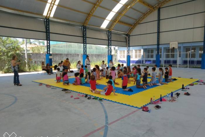 Projeto Judocando – uma das propostas esportivas financiadas pela Prefeitura, através do ProEsporte – é responsável pelo ensino da modalidade