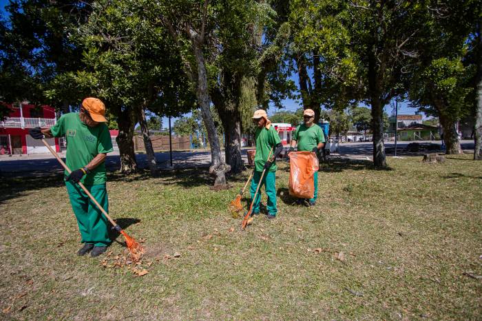 Número exato do serviço no primeiro mês da atual gestão, 1.936.584 metros quadrados, equivale a 66 parques Dom Antônio Zattera