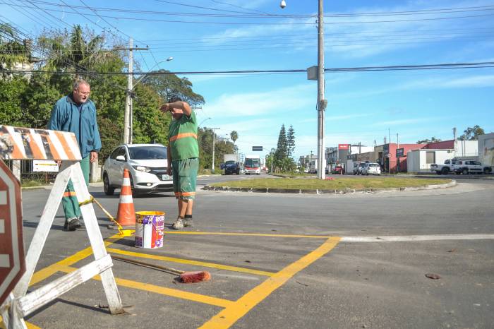 Execução do projeto requalifica o acesso sul à cidade