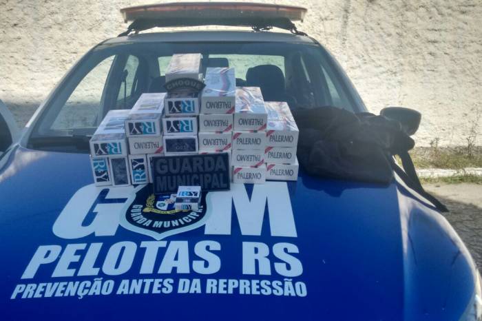 Uma pessoa foi presa atuando no comercio ilegal