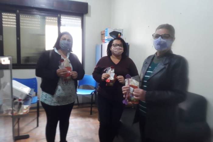 O primeiro de sete encontros foi realizado com as famílias do Cras Fragata