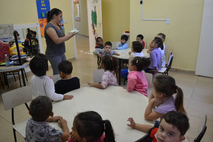 Docentes relatam a experiência da primeira semana de aulas na Emei Oswald de Andrade