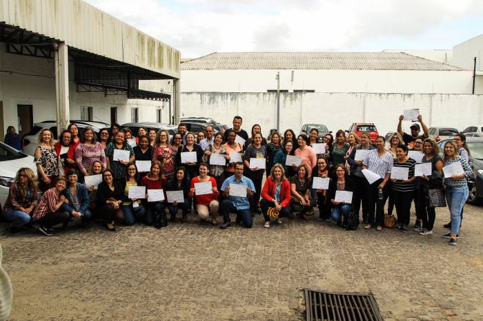 Orquestra Estudantil Municipal emocionou a todos com sua estreia no evento do Dia do Professor