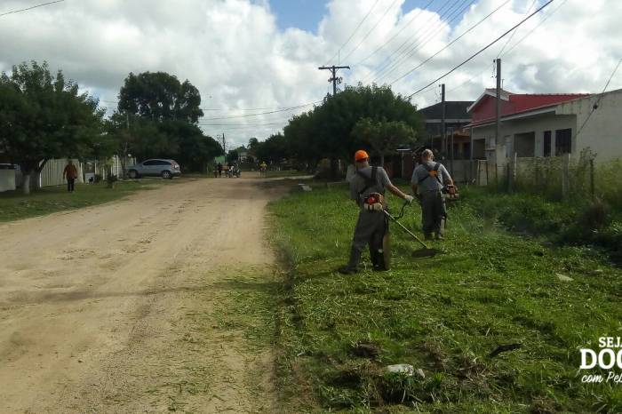 Trabalho de limpeza de ruas e avenidas é realizado diariamente pela Prefeitura