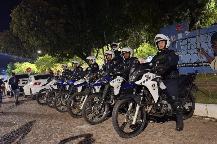 Carnaval conta com policiamento reforçado para garantir a segurança