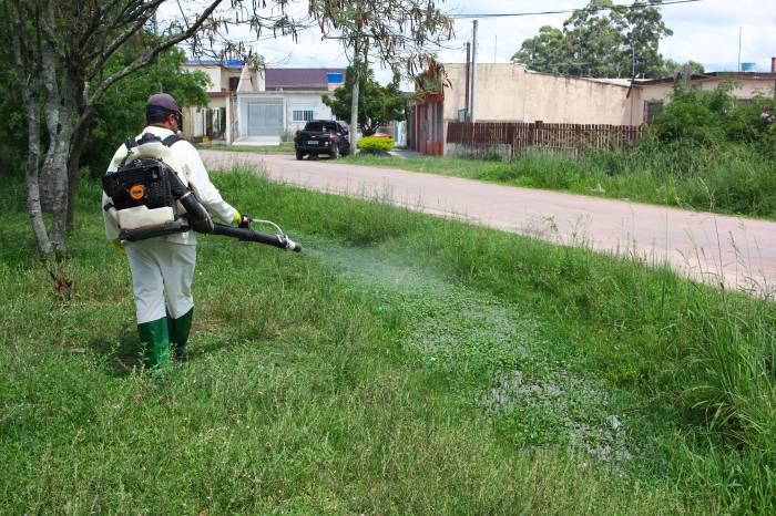 A ação tem por finalidade matar larvas e insetos adultos e inibir sua proliferação