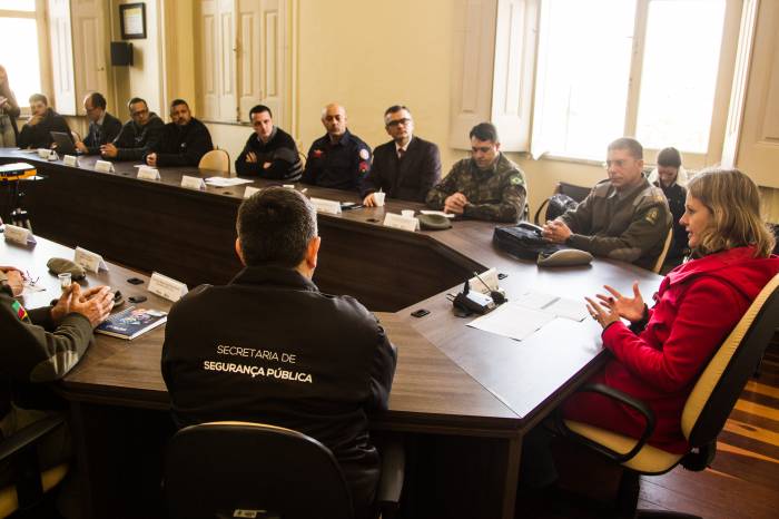 Indicadores que apontam a redução da violência em Pelotas foram divulgados em reunião do Gabinete de Gestão Integrada Municipal