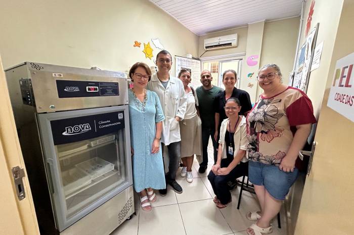 É o segundo equipamento destinado a postos de Saúde do município em oito dias. Ao todo, serão distribuídas 21 unidades para armazenamento de vacinas