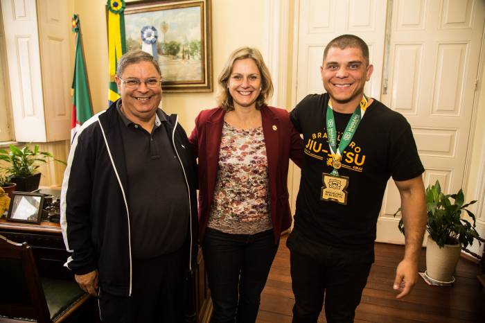Atleta Leandro Ribas se colocou à disposição para colaborar com o Pacto Pelotas pela Paz
