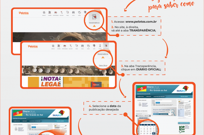 Editais, como os de convocação de aprovados em concursos e licitações, podem ser consultados no site da Famurs