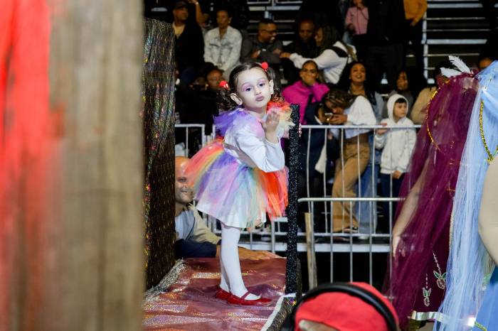 Cinco escolas entraram na passarela, quatro concorrem ao título