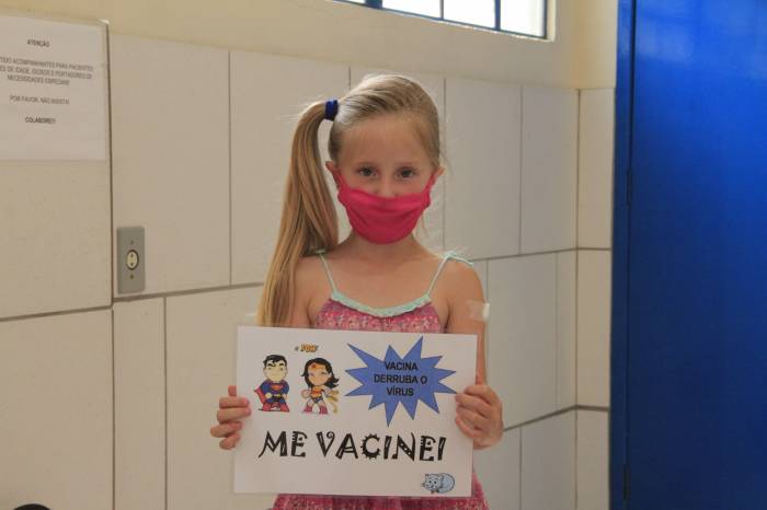 Vacinação infantil contra Covid tem novos agendamentos disponíveis