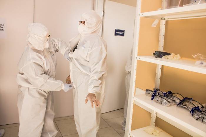 Materiais são repassados aos hospitais do município e para a Divisão de Saúde e Segurança do Trabalho (DSST) da Sarh, que os distribui às secretarias