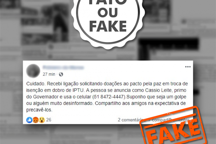 Atenção para novo golpe que vem sendo aplicado