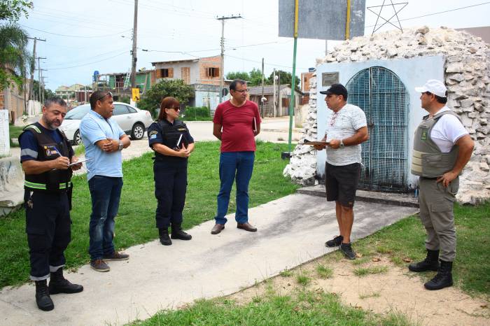 Prefeitura, forças de segurança e Associação de Moradores reuniram-se para alinhar os festejos, que ocorrem nos dias 1º e 2, na praça Darci Pinho