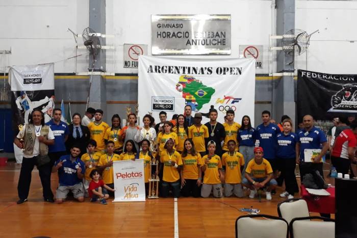 Jovens atletas do Projeto Vida Ativa participaram de competição em Buenos Aires