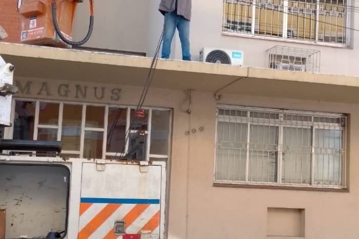 Somente nesta semana, 800 metros de fio foram levados