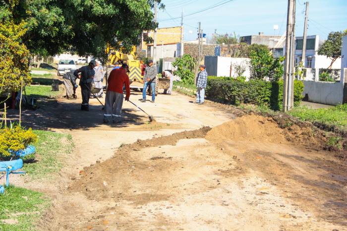 Será pavimentada uma área de 2,52 mil metros quadrados, trecho entre as ruas Mário Peiruque e Vinte, do Loteamento Dunas.