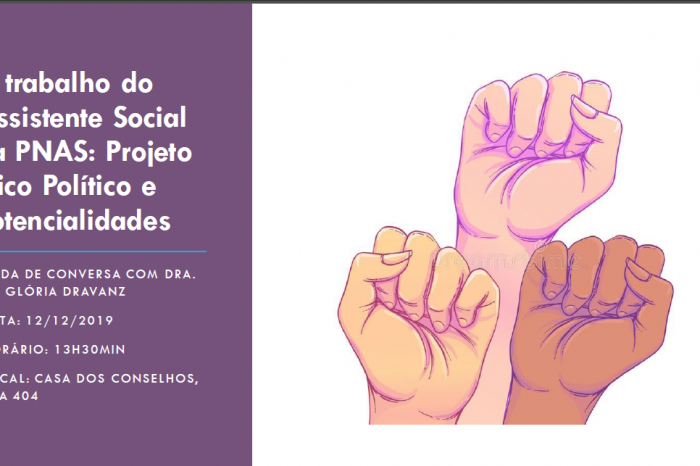 Evento será quinta (12), na Casa dos Conselhos, e voltado a assistentes sociais da Prefeitura, bem como a interessados