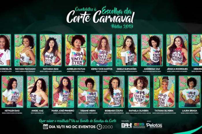 Dezessete candidatas disputam para representar a festa popular no próximo ano