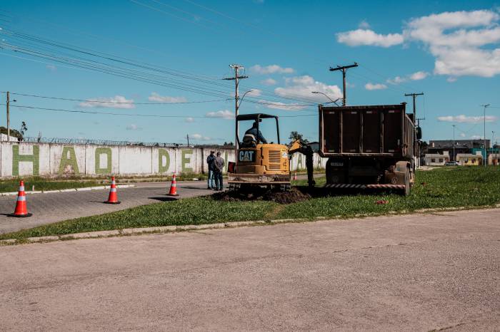 Prefeitura começa obra viária na Vila Farroupilha