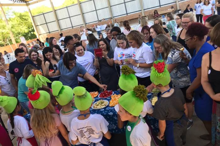 Evento apresentou as ações do Programa Saúde na Escola (PSE), focadas em despertar o interesse dos jovens pelos cuidados em saúde