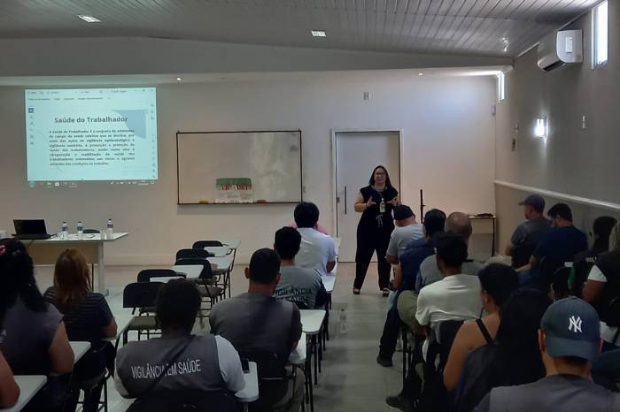 Agentes da Vigilância em Saúde receberam capacitação sobre Combate à Lesão por Esforço Repetitivo e Doenças Osteomusculares Relacionados ao Trabalho