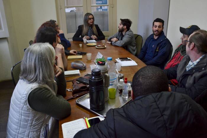 Reunião ocorreu na sede da Secretaria de Cultura