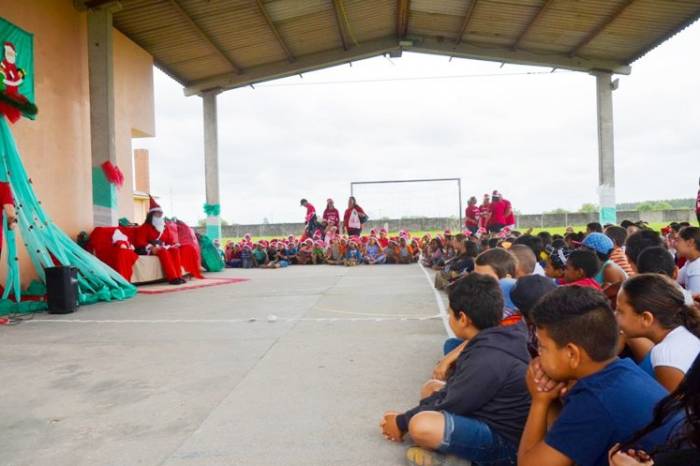 Pelo quarto ano consecutivo, rede de solidariedade é criada na escola do Getúlio Vargas para realizar os sonhos dos alunos