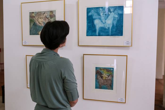 Trabalho da artista Maria Inês Rodrigues é inspirado nos livros de um dos maiores expoentes da literatura gaúcha