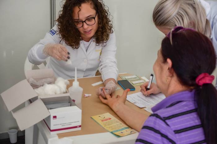 População terá acesso a testes rápidos e materiais informativos acerca da patologia