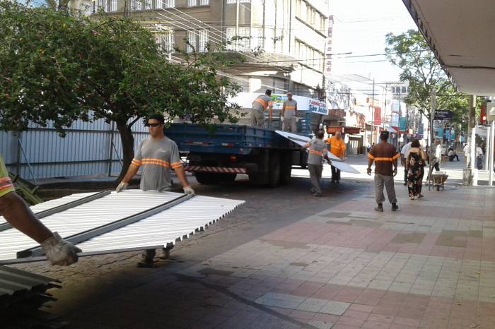 Trabalho de escavações entre as ruas Marechal Floriano e Lobo da Costa está previsto para começar nesta semana