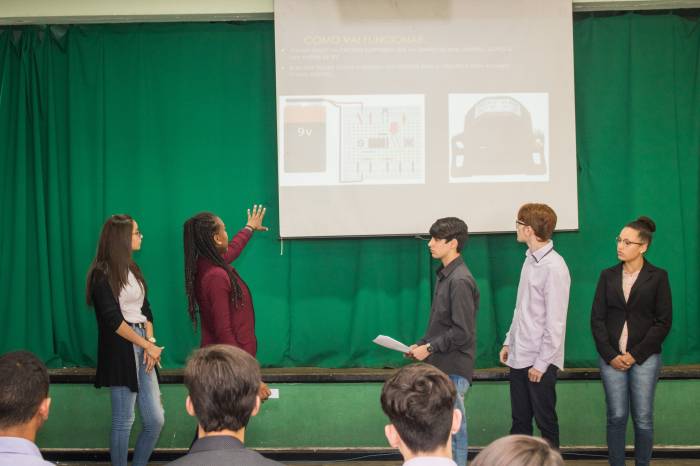 Atividade faz parte da etapa final do curso gratuito oferecido pela Prefeitura, que capacita jovens para o mercado de trabalho