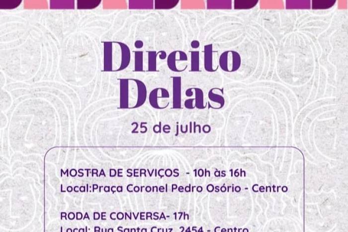 Atividade integra a programação oficial do Julho das Pretas e será realizada na Praça Coronel Pedro Osório e na Casa do Trabalhador