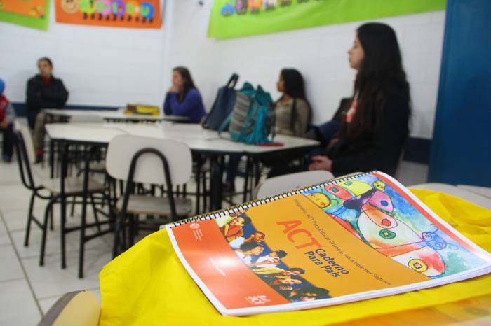 Emef Francisco Caruccio, no Pestano, receberá os próximos oito encontros