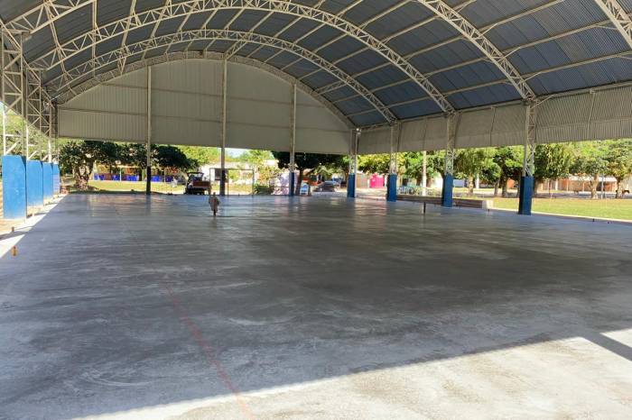 Área no Balneário dos Prazeres será utilizada para prática esportiva pela comunidade
