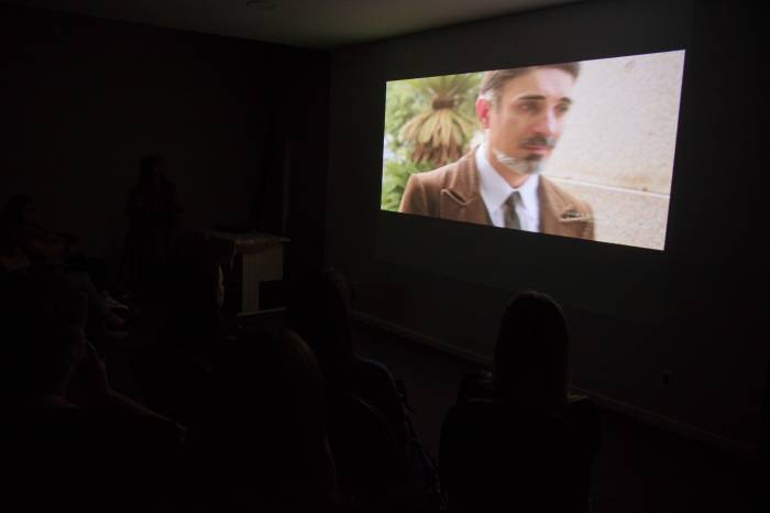 Em torno de 120 pessoas assistiram as duas primeiras exibições do filme de Magalhães e Kinzeski, dentro da programação da Feira do Livro