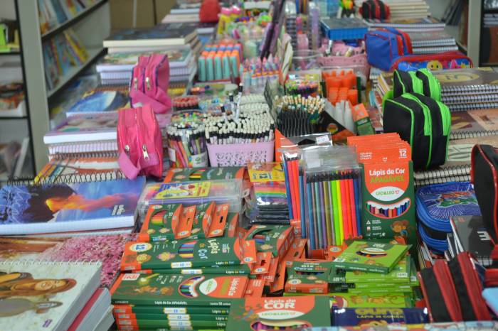 No início de janeiro, o Serviço de Educação ao Consumidor do Procon Pelotas pesquisou preços de mais de 250 itens, em três papelarias da cidade