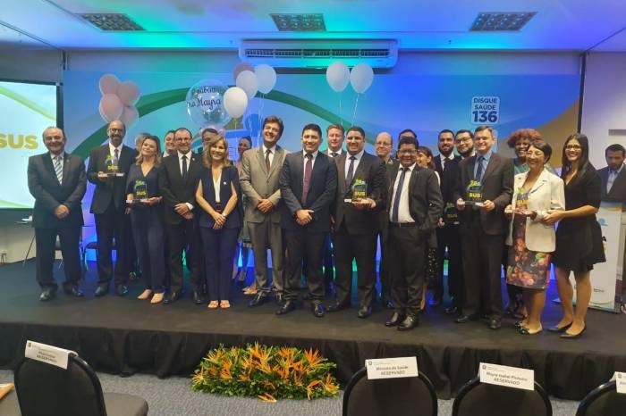 Município foi reconhecido pelo projeto de reforma do Pronto Socorro feito com Mão de Obra Prisional (MOP), com apoio da comunidade e funcionários