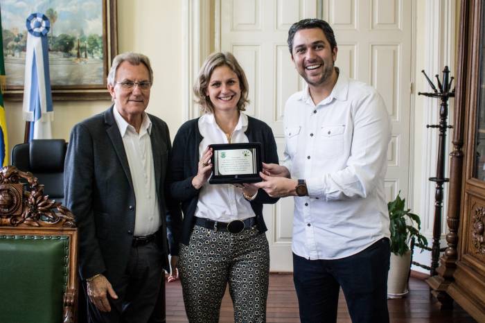 Pelotas foi o único município do Brasil homenageado em cerimônia realizada em Brasília, nesta semana