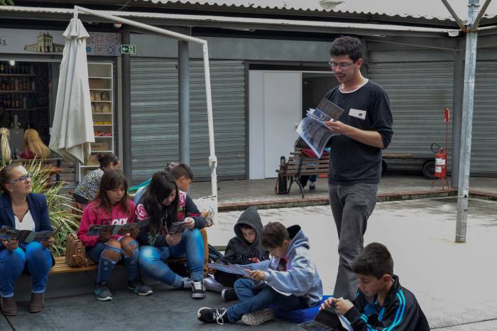 Mais de 50 estudantes aprenderam sobre educação ambiental e patrimonial