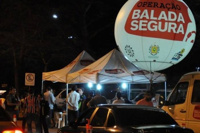 Durante a ação da Balada Segura, não foram registrados resultados positivos nos testes do etilômetro