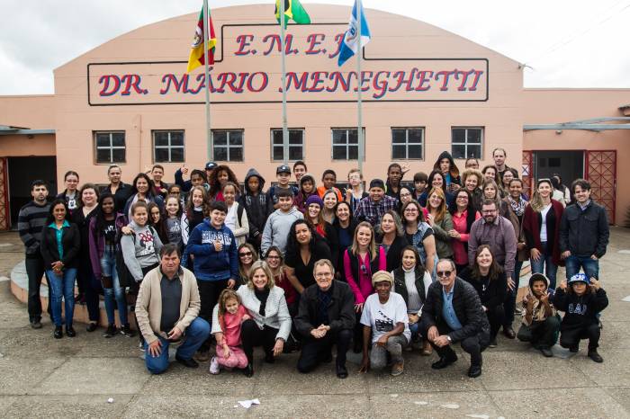 Novidade foi divulgada durante a entrega das obras de ampliação da Emef Dr. Mário Meneghetti, no Getúlio Vargas