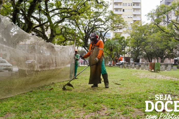 Manutenção chega a vários locais e, conforme cronograma, na quarta-feira será a vez do Areal