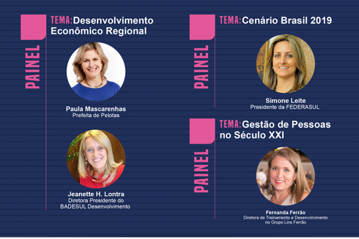 Prefeita Paula Mascarenhas participa do painel 'Desenvolvimento Econômico Regional'