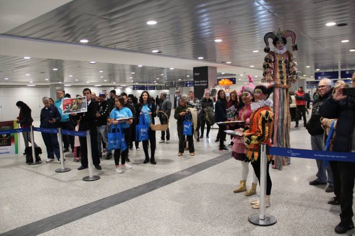 Atividade realizada nesta quarta-feira foi promovida pelo Governo do Estado e a empresa Fraport. com parceria da Sdeti, Sesc, Grupo Tholl e Biscoitos Zezé