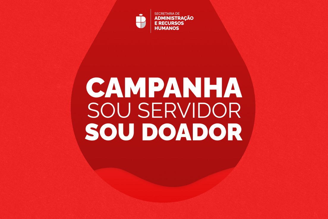 Servidores que doarem durante o mês garantem duas folgas