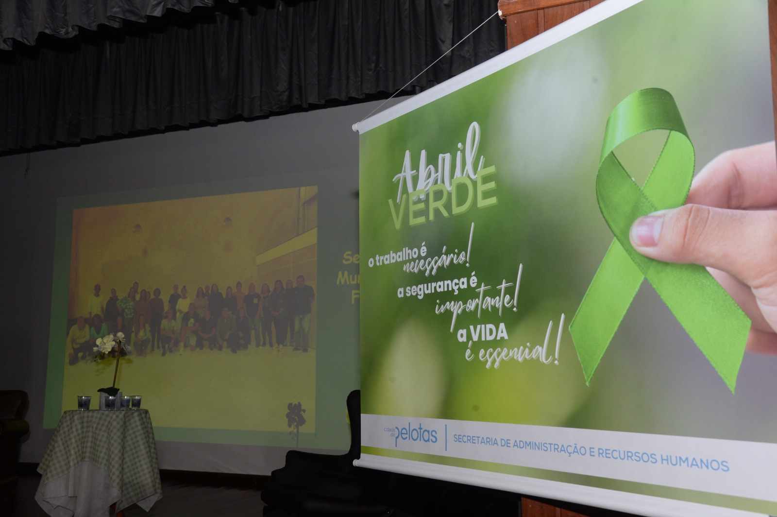 O evento aconteceu nesta quarta-feira (30) no auditório Dom Antônio Zattera
