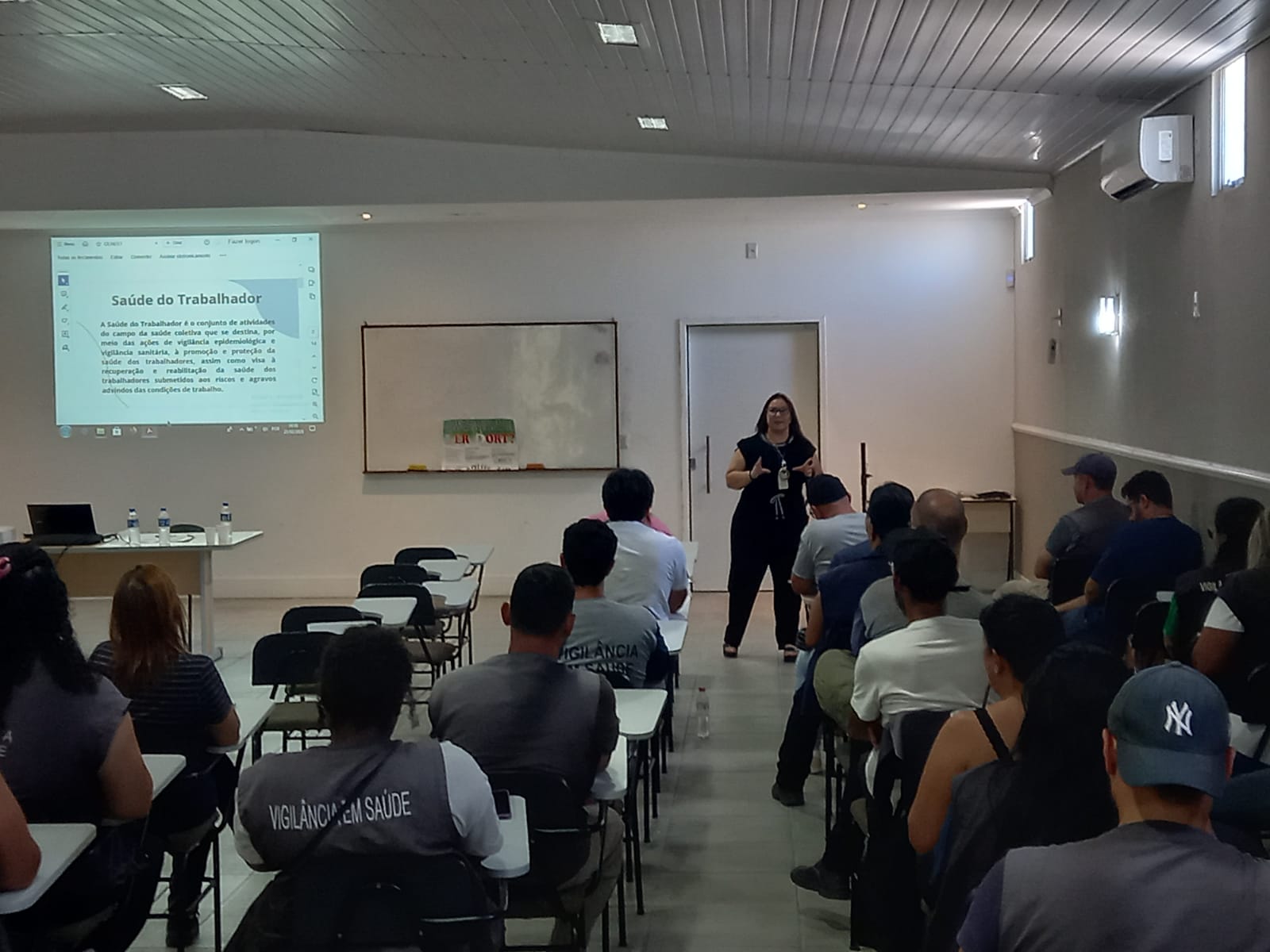 Agentes da Vigilância em Saúde receberam capacitação sobre Combate à Lesão por Esforço Repetitivo e Doenças Osteomusculares Relacionados ao Trabalho