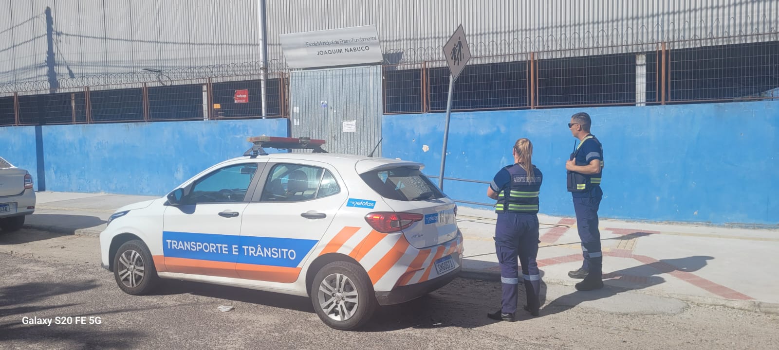 Agentes de Trânsito estarão na frente de escolas para prestar orientações quanto à segurança